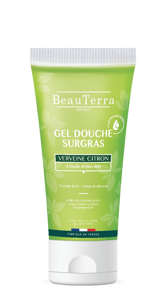 BeauTerra Sprchový gel ultra výživný Verbena 200 ml BeauTerra