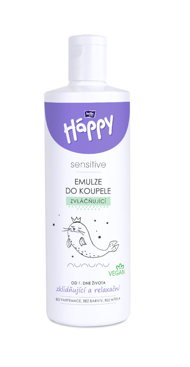 Bella Baby Happy sensitive emulze do koupele 250 ml Bella