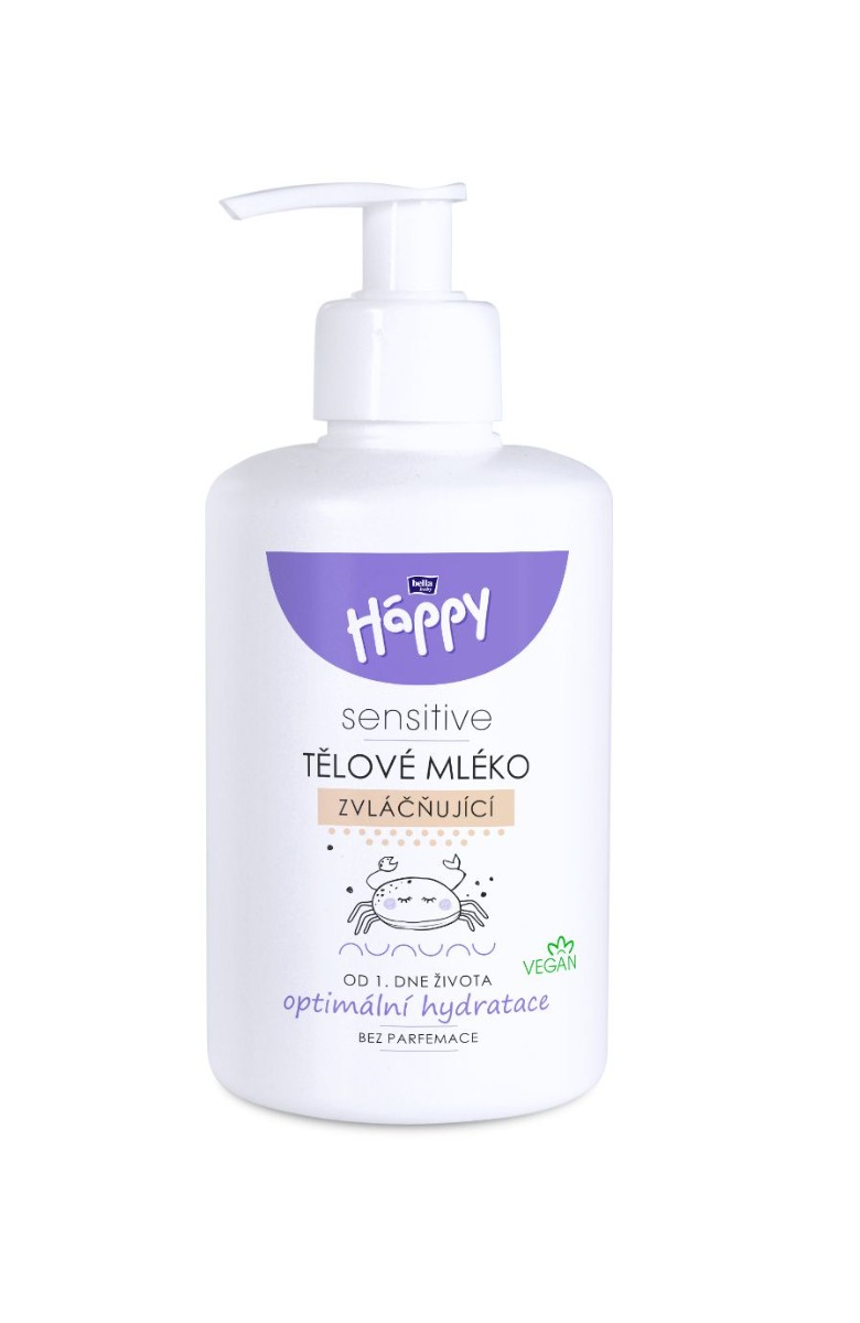 Bella Baby Happy sensitive zvláčňující tělové mléko 300 ml Bella