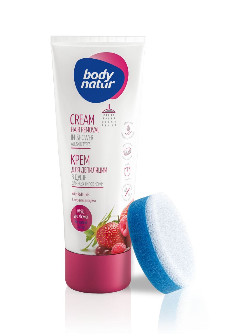 Body Natur Depilační krém do sprchy 200 ml Body Natur