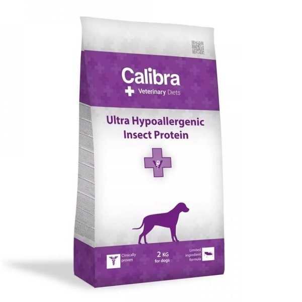 Calibra VD Dog Ultra Hypoallergenic Insect Protein 2 kg Calibra