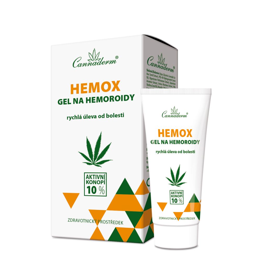 Cannaderm Hemox gel na hemoroidy 40 g Cannaderm