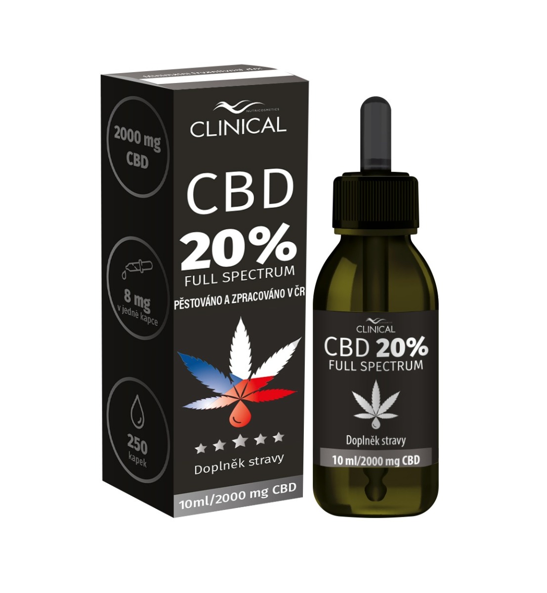 Clinical CBD 20% Full Spectrum 10 ml Clinical