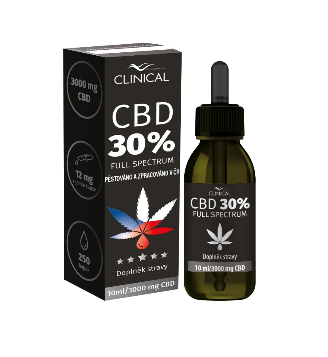 Clinical CBD 30% Full Spectrum 10 ml Clinical