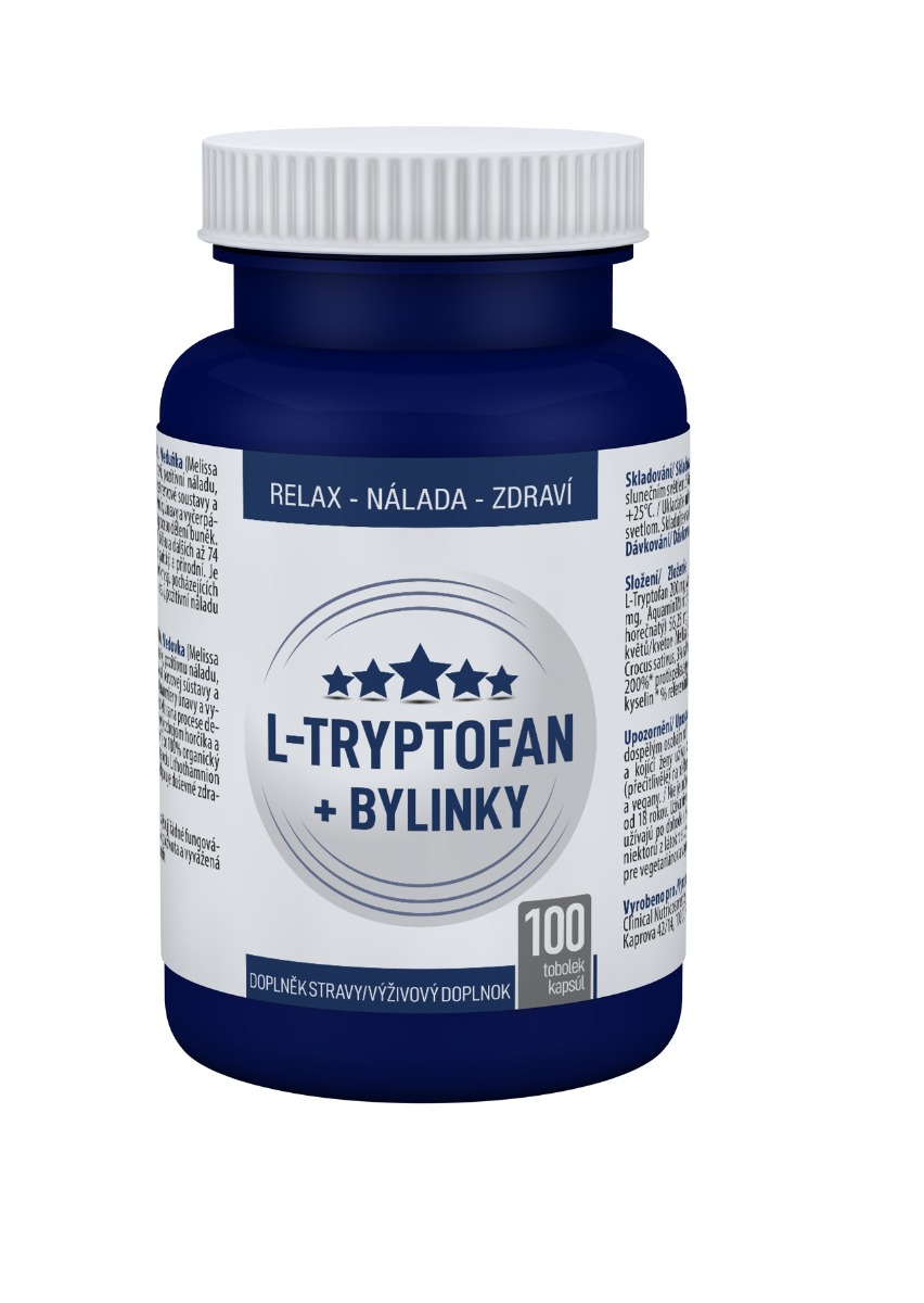 Clinical L-Tryptofan + bylinky 100 tobolek Clinical