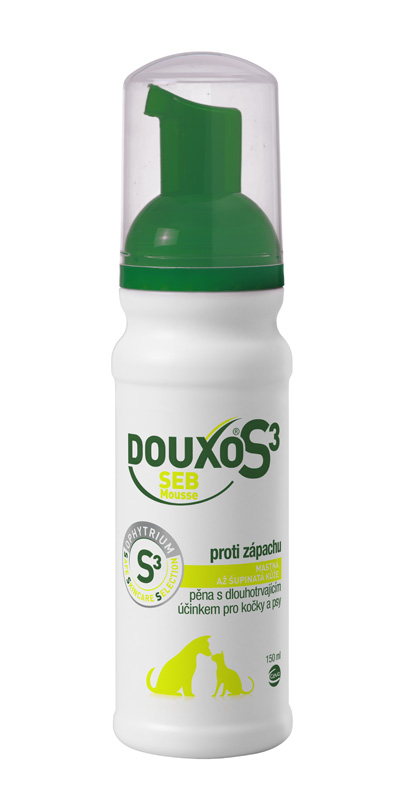 Douxo S3 Seb pěna pro psy a kočky 150 ml Douxo