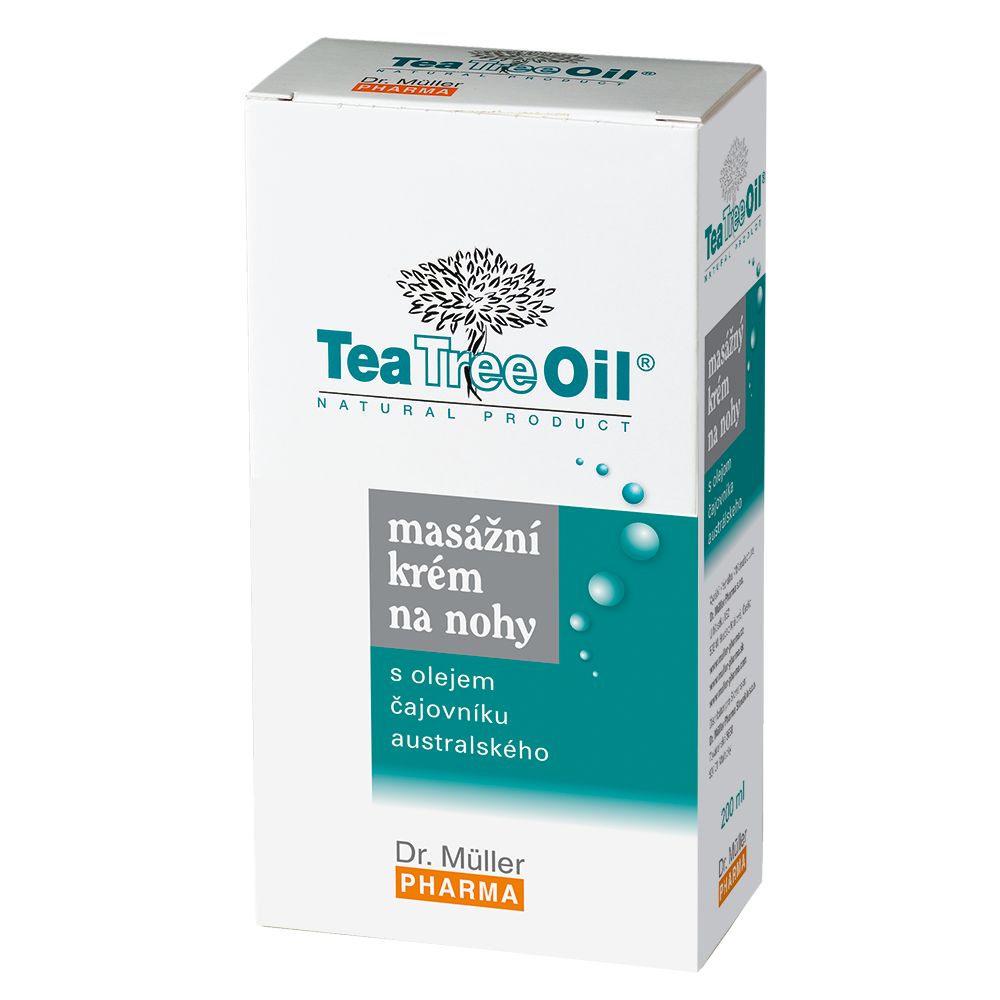 Dr. Müller Tea Tree Oil Masážní krém na nohy 200 ml Dr. Müller