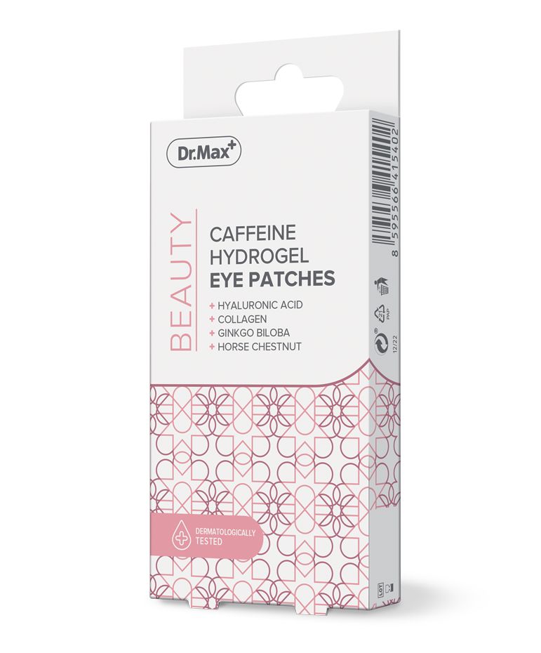 Dr.Max Caffeine Hydrogel Eye Patches 8 ks Dr.Max