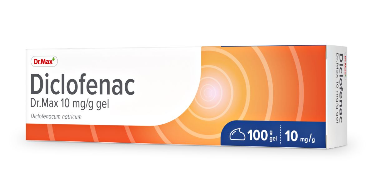 Dr.Max Diclofenac 10 mg/g gel 100 g Dr.Max