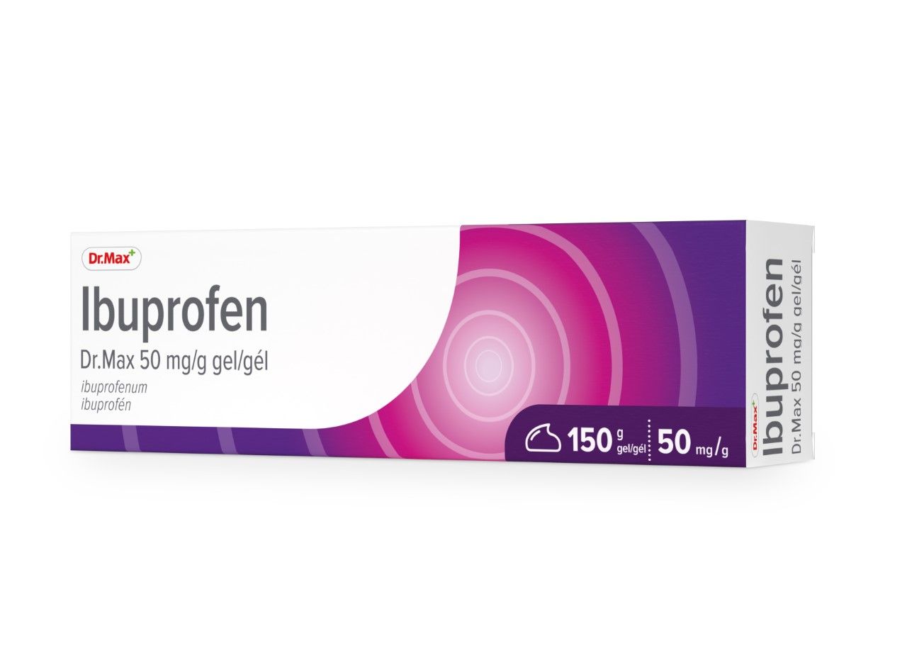 Dr.Max Ibuprofen 50 mg/g gel 150 g Dr.Max