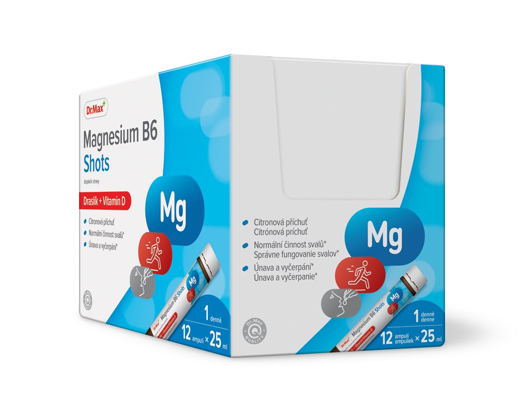 Dr.Max Magnesium B6 Shots 12x25 ml Dr.Max