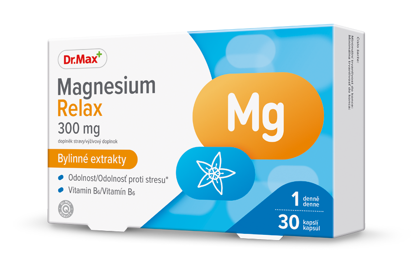 Dr.Max Magnesium Relax 30 kapslí Dr.Max