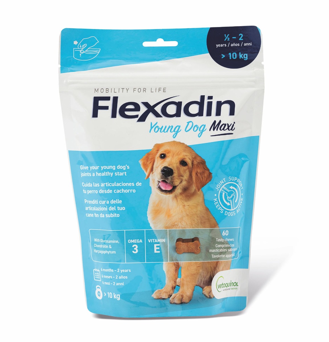 Flexadin Young Dog Maxi 60 tablet Flexadin