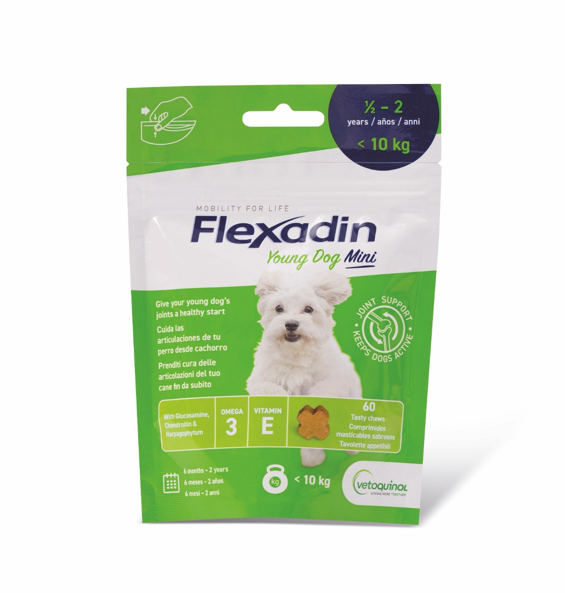 Flexadin Young Dog Mini 60 tablet Flexadin