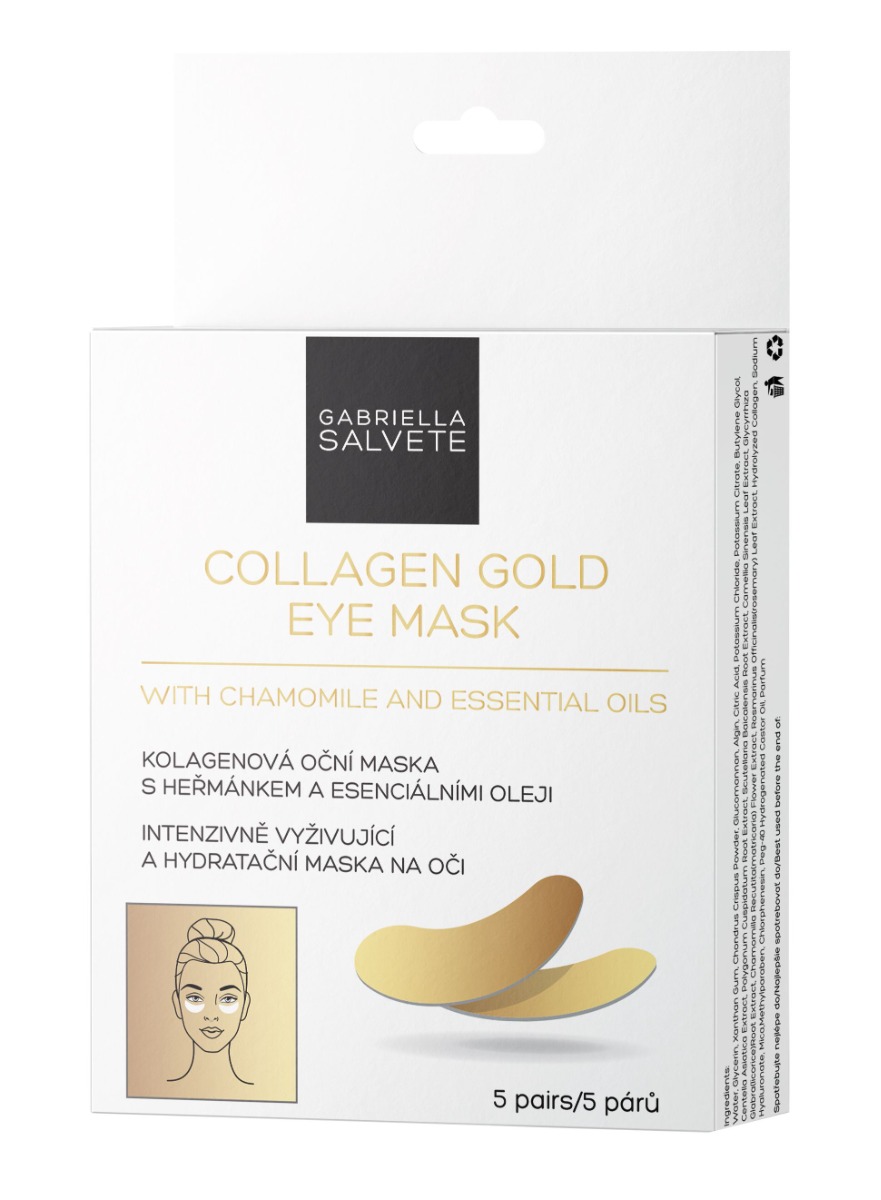 Gabriella Salvete Eye Collagen oční maska 5 párů Gabriella Salvete