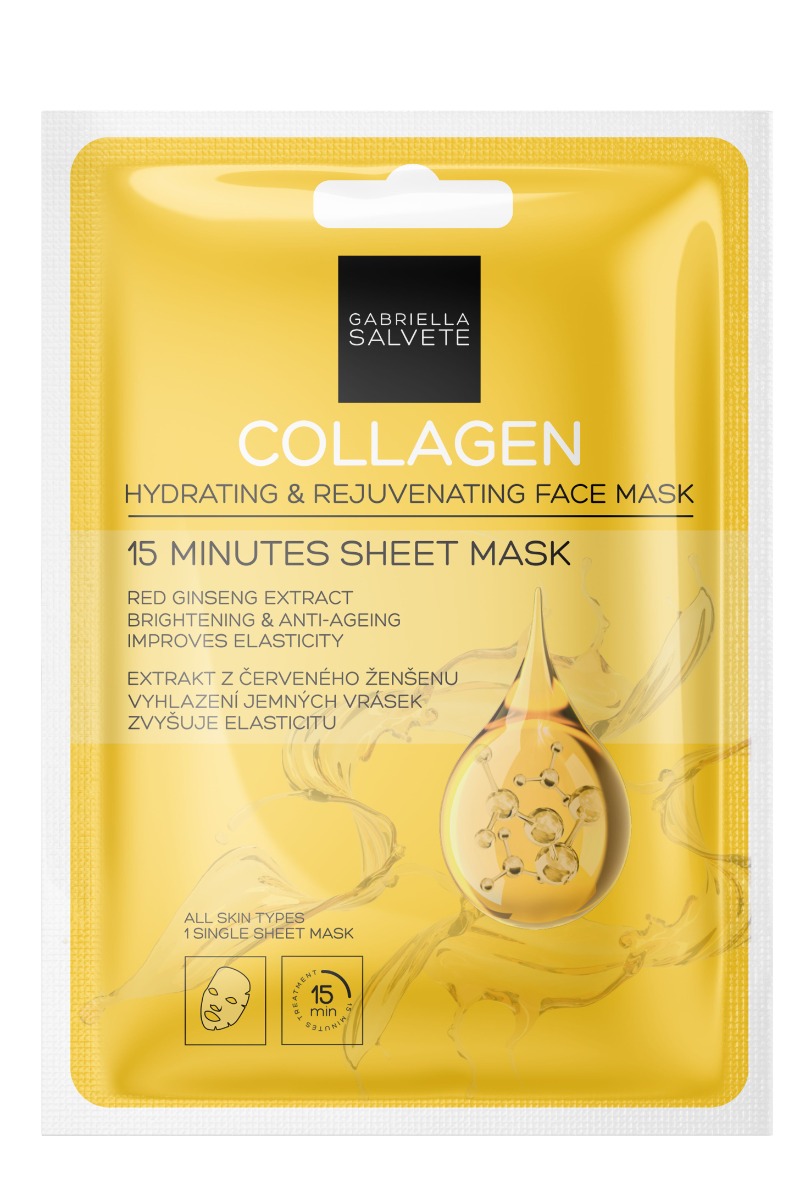 Gabriella Salvete Revitalizační pleťová maska Collagen 1 ks Gabriella Salvete