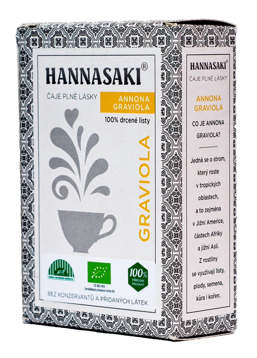 Hannasaki Annona Graviola BIO sypaný čaj 100 g Hannasaki
