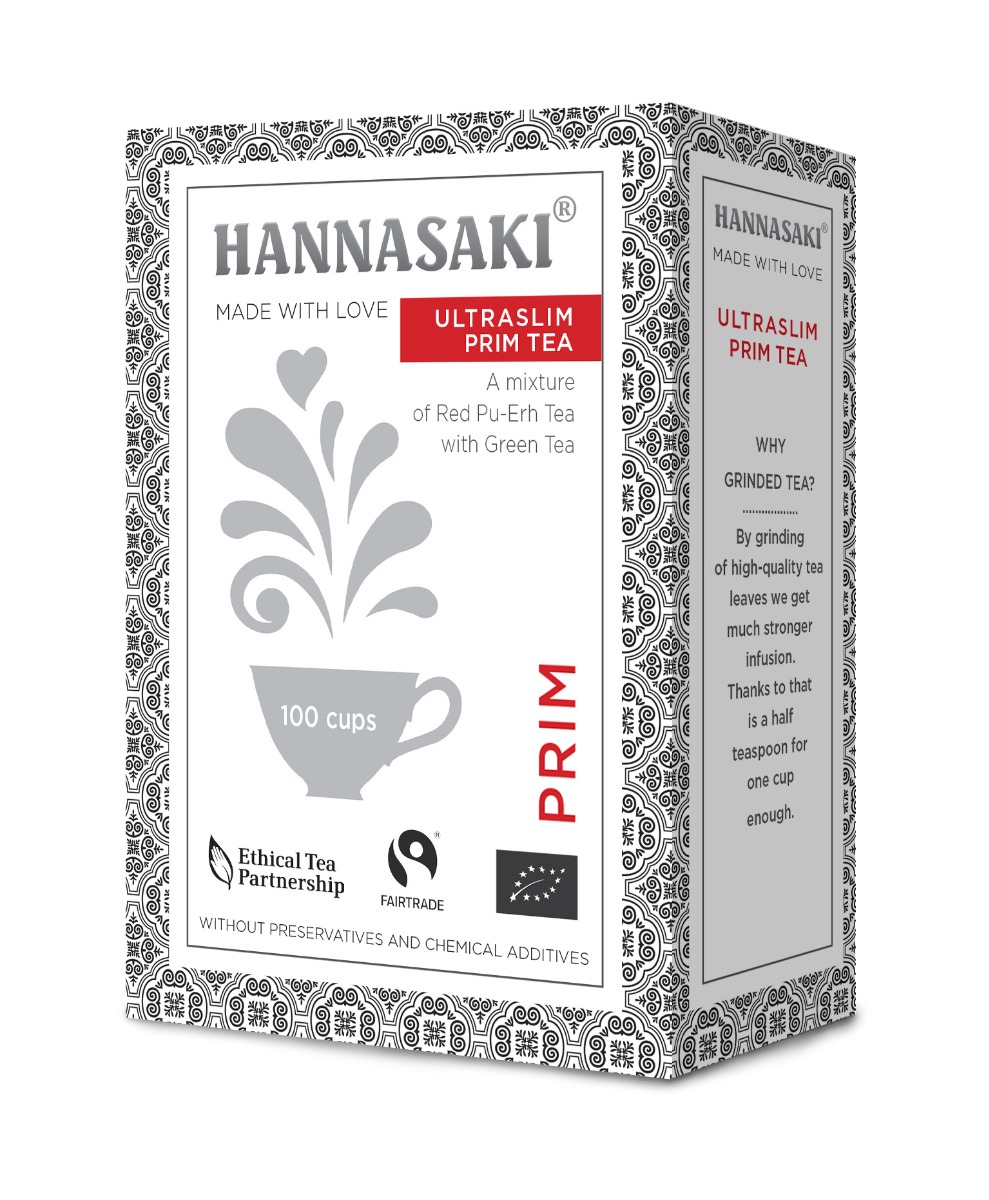 Hannasaki Ultraslim Prim Tea BIO sypaný čaj 50 g Hannasaki