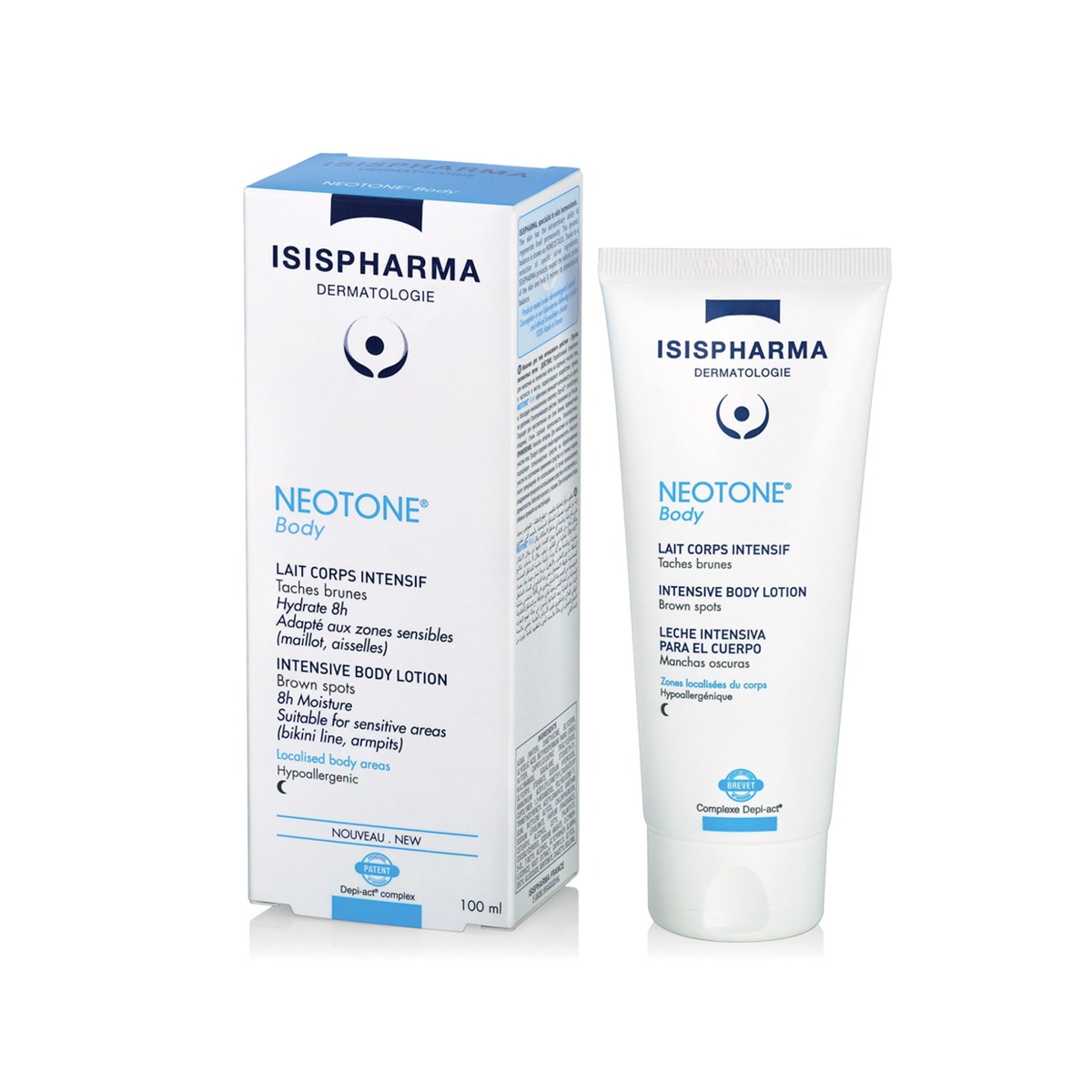 ISISPHARMA NEOTONE Body depigmentační tělové mléko 100 ml ISISPHARMA