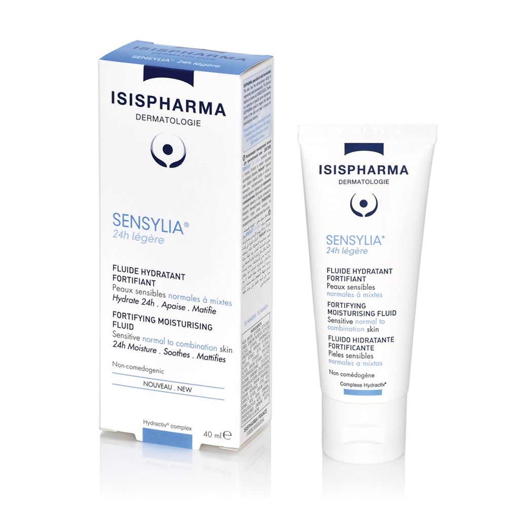 ISISPHARMA SENSYLIA 24h Legére hydratační fluidní krém na smíšenou a mastnou pleť 40 ml ISISPHARMA