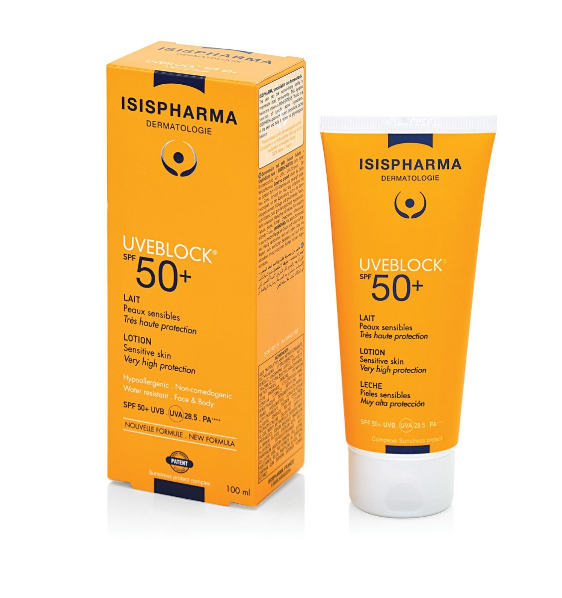 ISISPHARMA UVEBLOCK Lotion SPF50+ hydratační mléko 100 ml ISISPHARMA