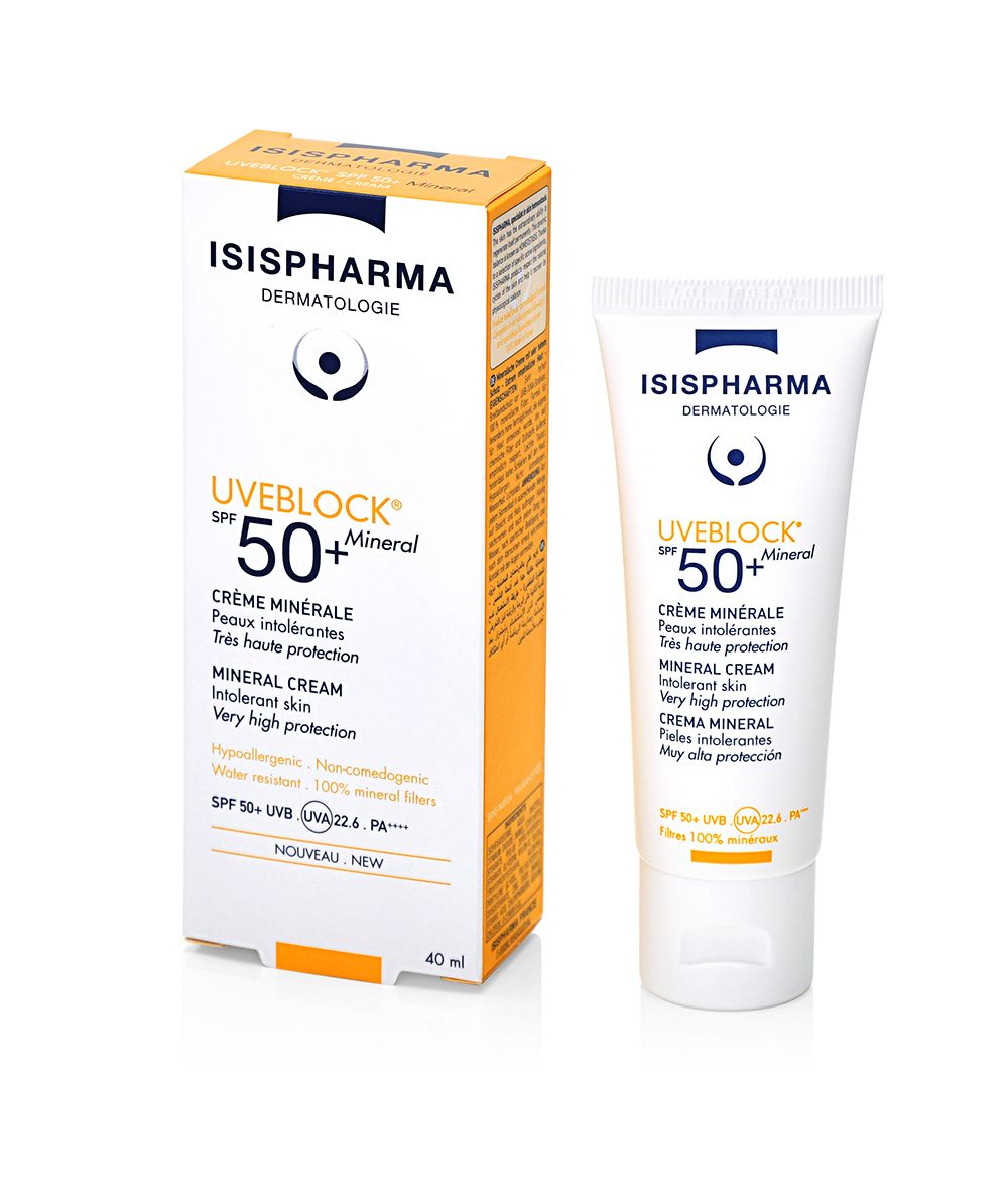 ISISPHARMA UVEBLOCK Mineral Cream SPF50+ 40 ml ISISPHARMA