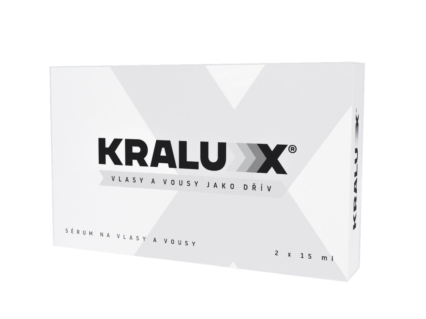 KRALUX Sérum na vlasy a vousy 2x15 ml KRALUX