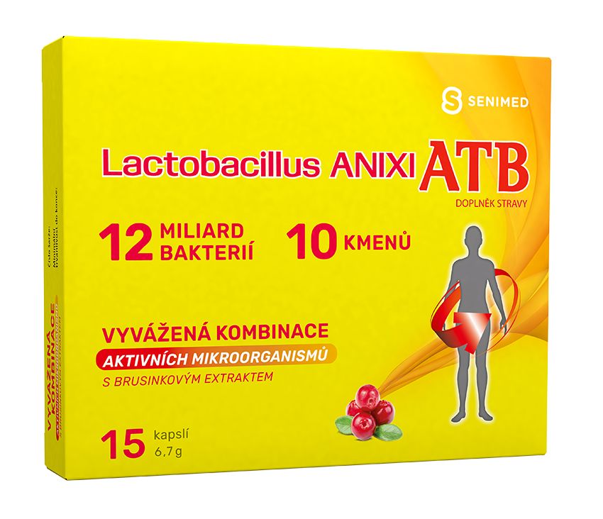 Lactobacillus ANIXI ATB 15 kapslí