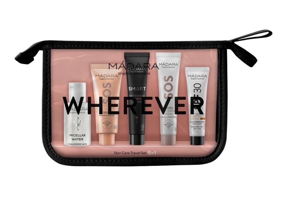 MÁDARA SOS Wherever Skin Care 5in1 cestovní sada MÁDARA