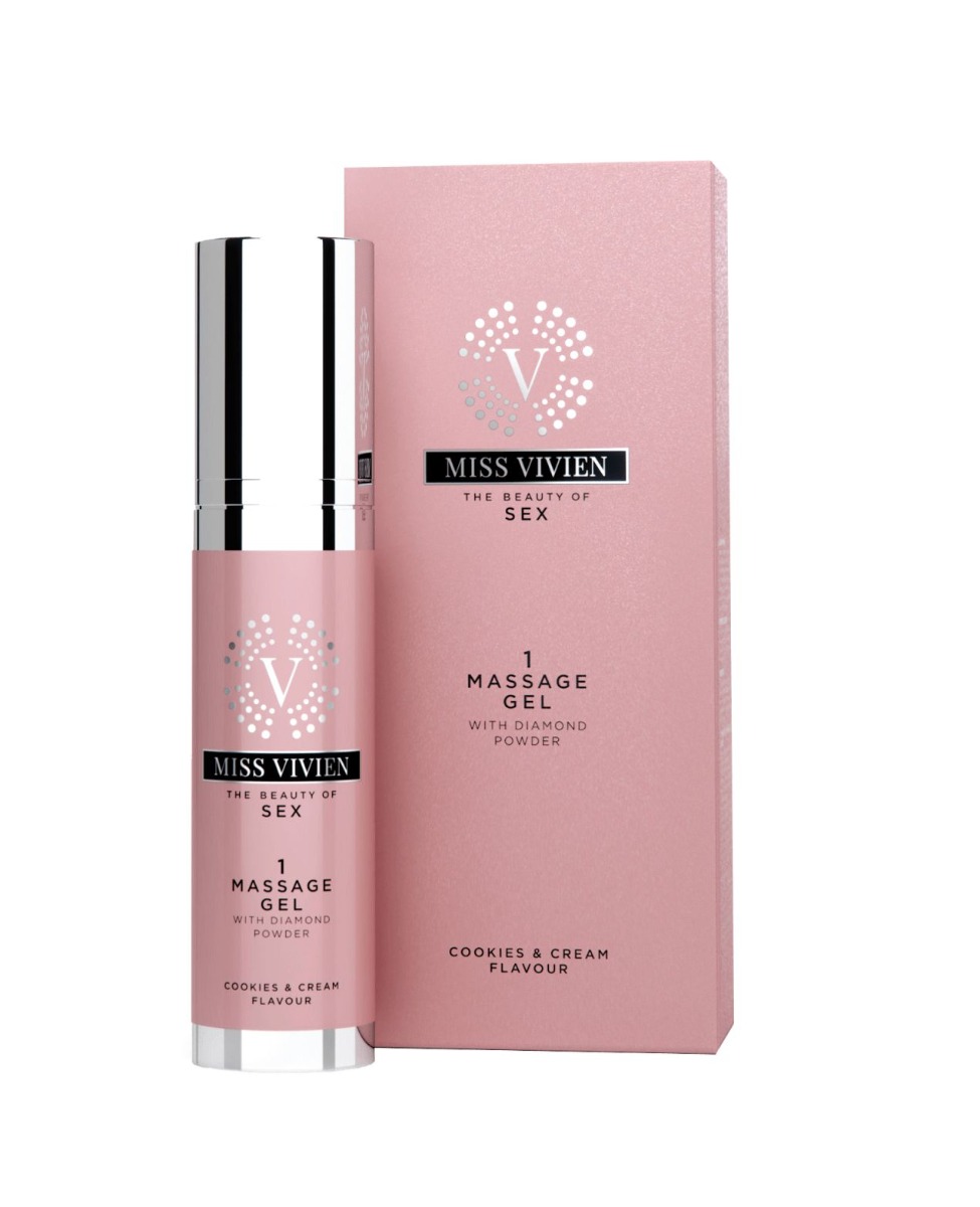 MISS VIVIEN Masážní gel s diamantovým pudrem 50 ml MISS VIVIEN