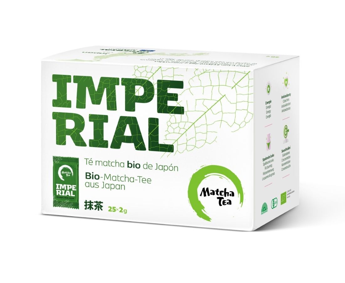 Matcha Tea BIO Imperial zelený čaj 25x2 g Matcha Tea