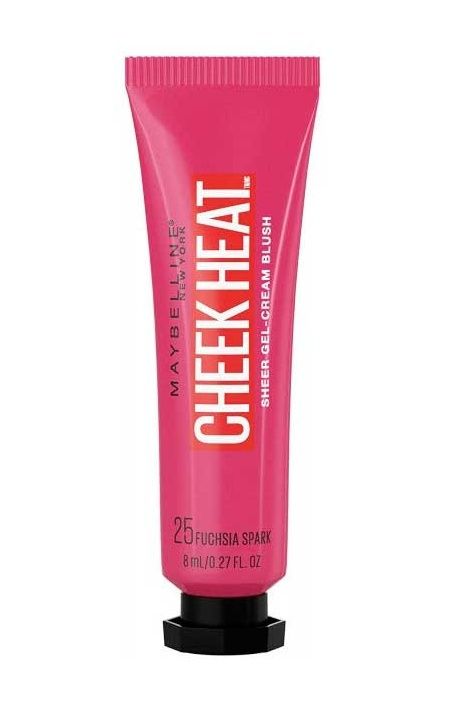 Maybelline Cheek Heat odstín 25 Fuchsia Spark gelově-krémová tvářenka 8 ml Maybelline