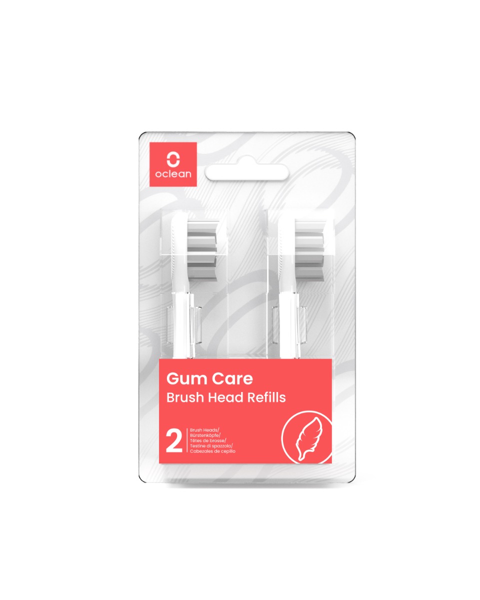 Oclean Gum Care Extra Soft náhradní hlavice 2 ks bílé Oclean