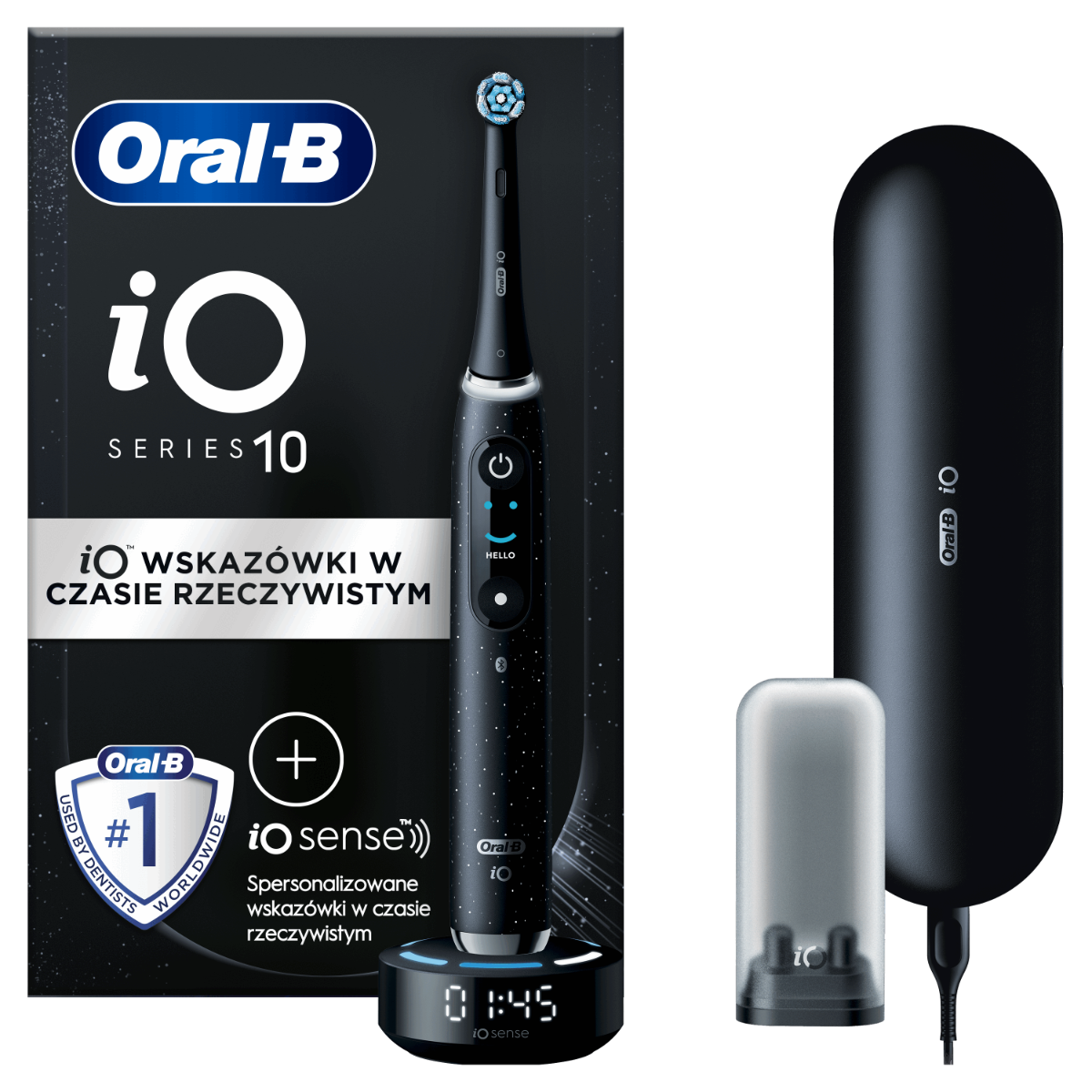 Oral-B iO Series 10 Black Spreckels elektrický zubní kartáček Oral-B