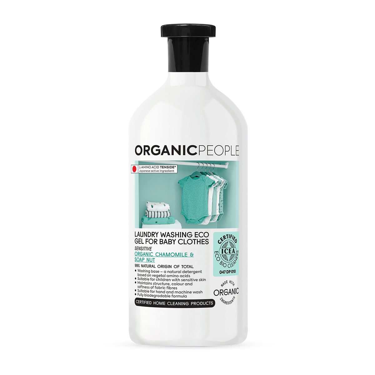 Organic People Eko prací gel na dětské prádlo 1000 ml Organic People