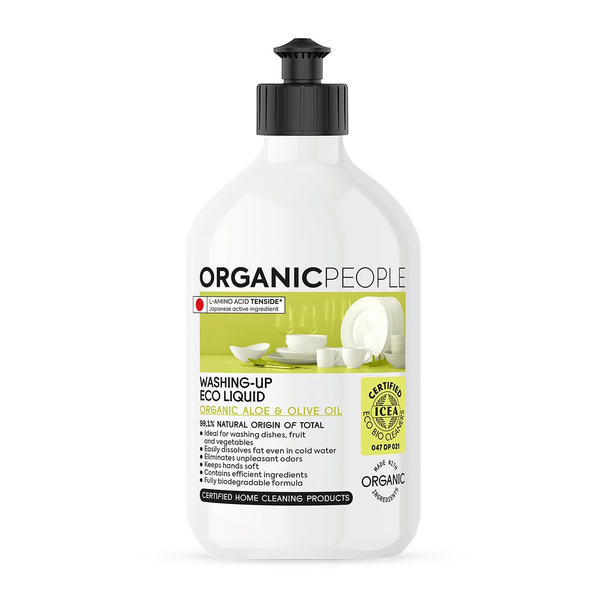 Organic People Eko prostředek na nádobí Aloe 500 ml Organic People
