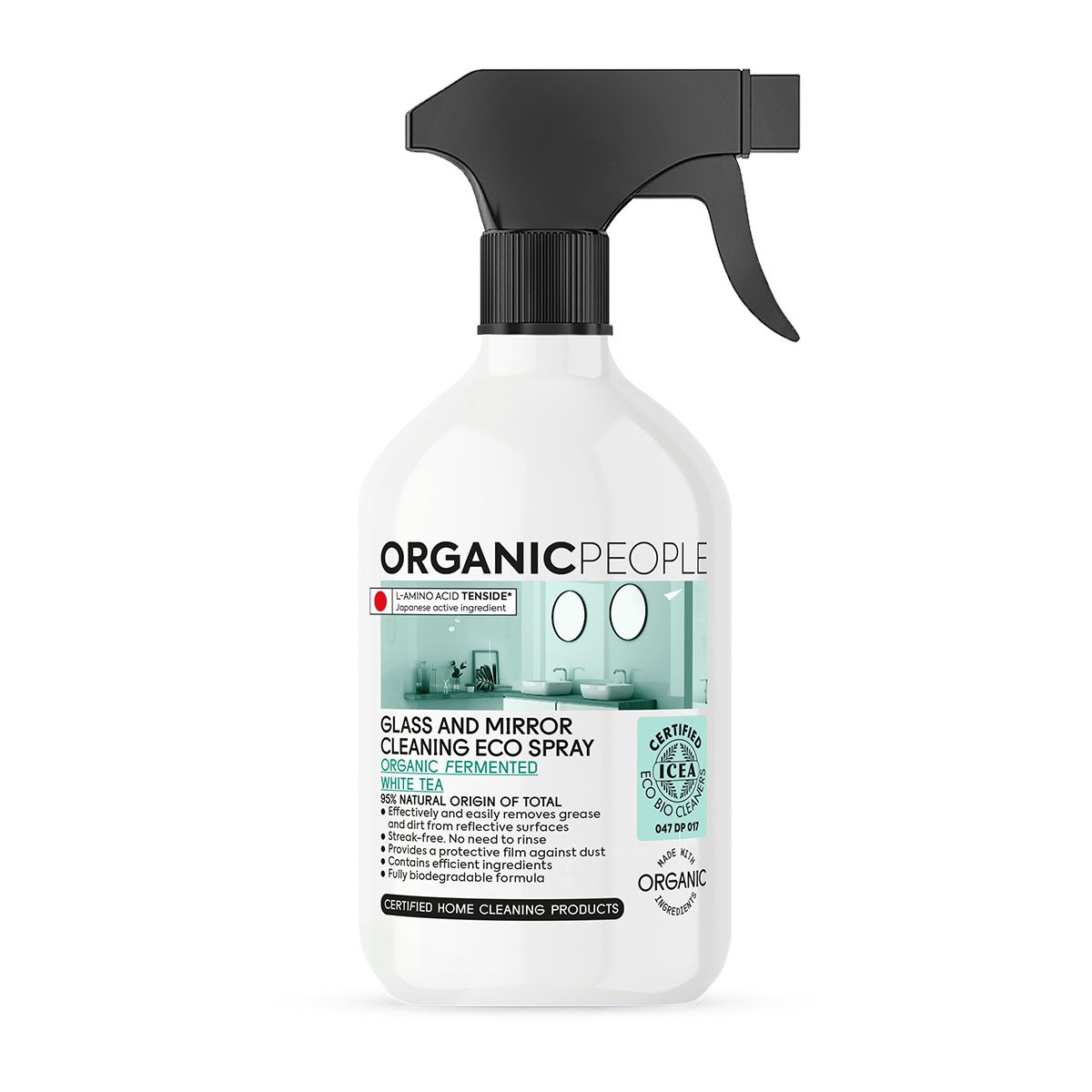 Organic People Eko sprej na sklo a zrcadla 500 ml Organic People