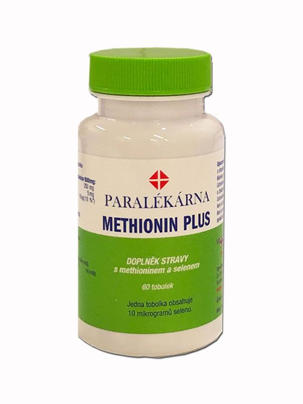 PARALÉKÁRNA METHIONIN PLUS 60 tobolek PARALÉKÁRNA