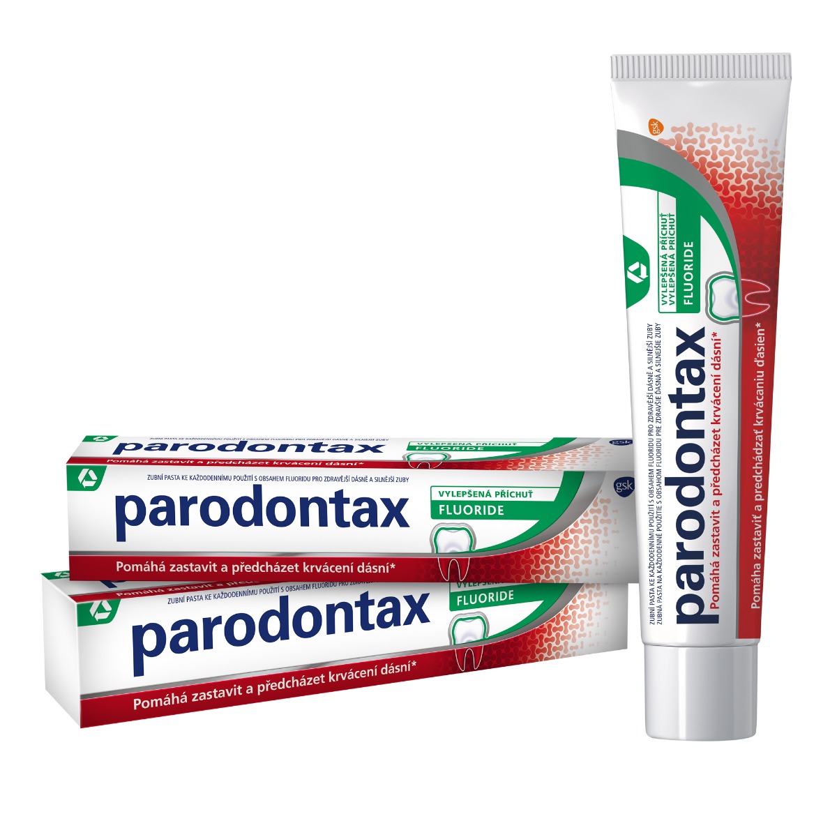 Parodontax Fluoride zubní pasta 2x75 ml Parodontax
