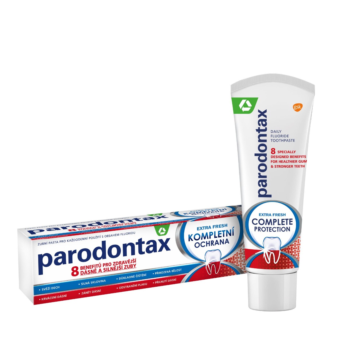 Parodontax Kompletní ochrana Extra fresh zubní pasta 75 ml Parodontax