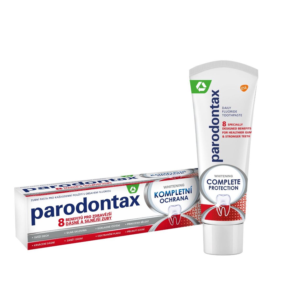 Parodontax Kompletní ochrana Whitening zubní pasta 75 ml Parodontax