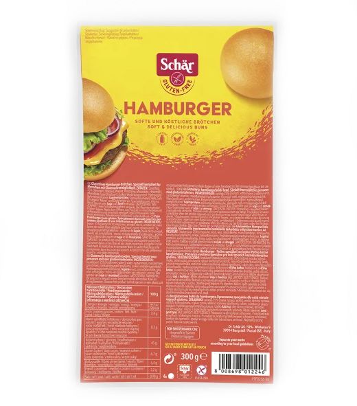 SCHÄR Hamburger bez lepku 300 g SCHÄR