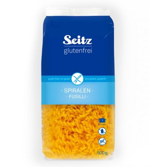 SEITZ Těstoviny Fusilli vřetena bez lepku 500 g SEITZ