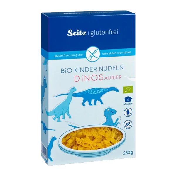 SEITZ Těstoviny dětské DINO bez lepku BIO 250 g SEITZ