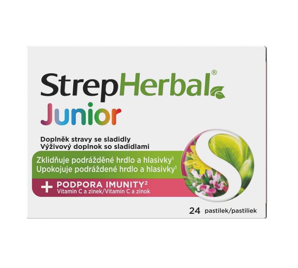 StrepHerbal Junior 24 pastilek StrepHerbal