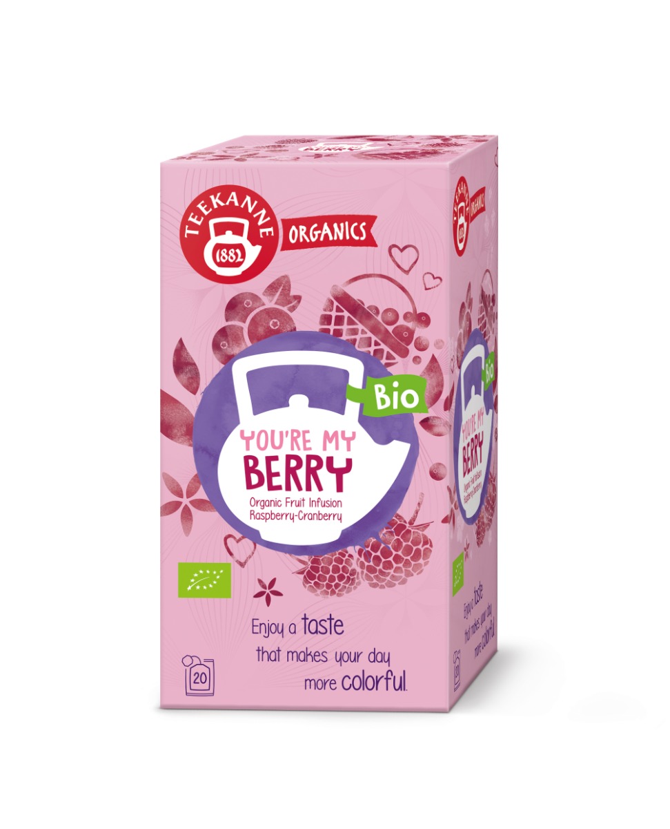 Teekanne Organics BIO You are my Berry čaj porcovaný 20x2