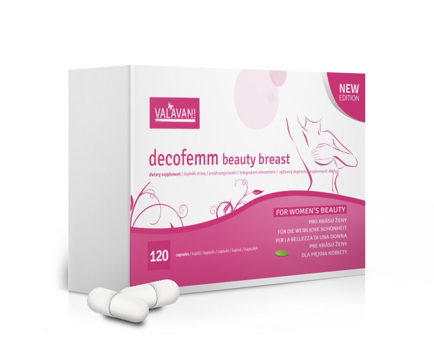 VALAVANI Decofemm beauty breast 120 kapslí VALAVANI