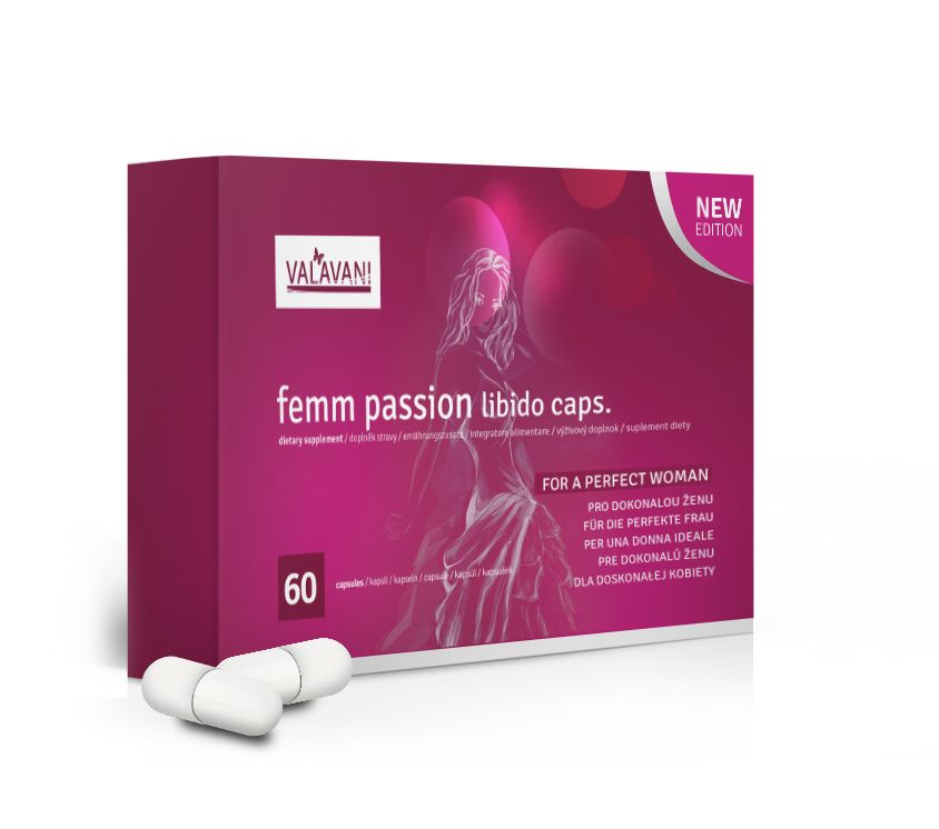 VALAVANI Femm passion libido caps. 60 kapslí VALAVANI