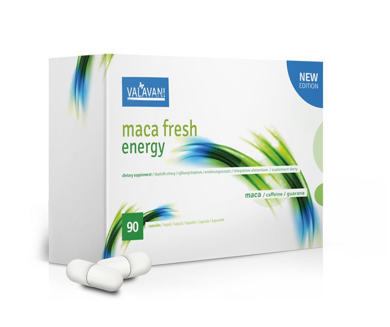 VALAVANI Maca fresh energy 90 kapslí VALAVANI