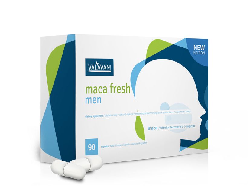 VALAVANI Maca fresh men 90 kapslí VALAVANI